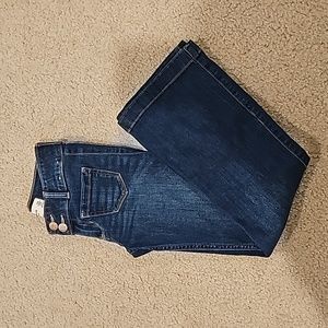 Abercrombie Kids 7/8 Long Low-rise Bootcut Jeans